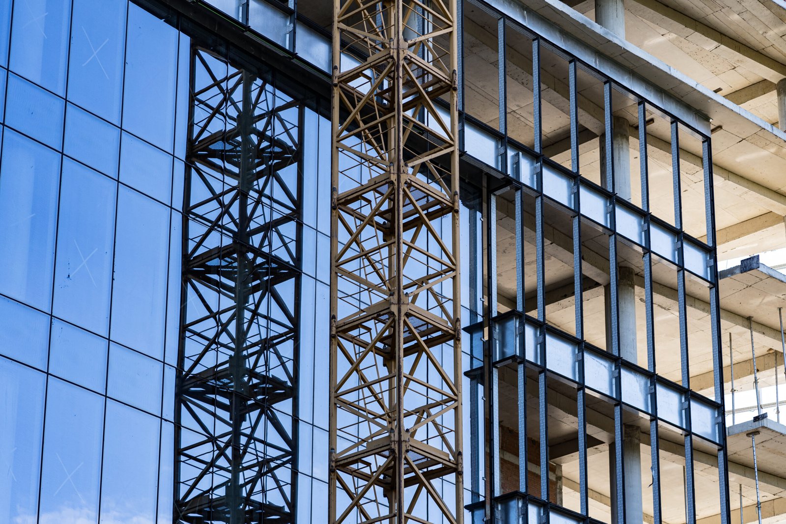 New building construction